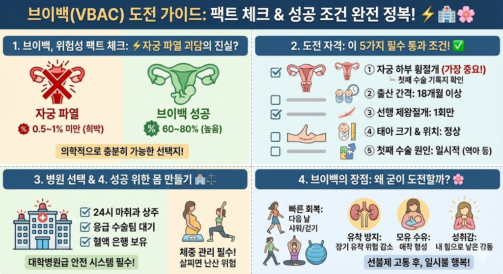 브이백(VBAC) 도전 성공률