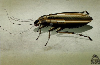 살충제 광고 카피 인쇄광고