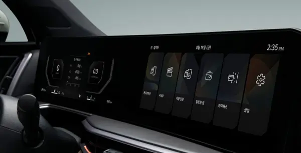 쏘렌토 실내 디자인