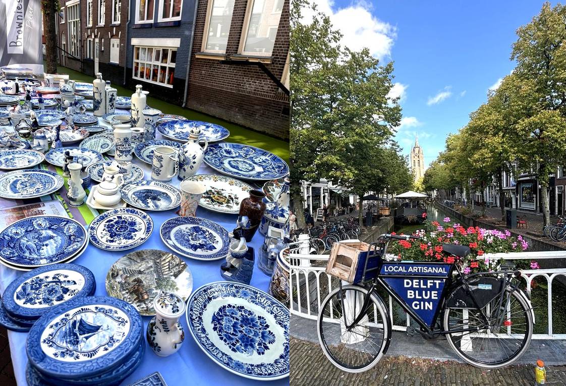 델프트 도시 사진