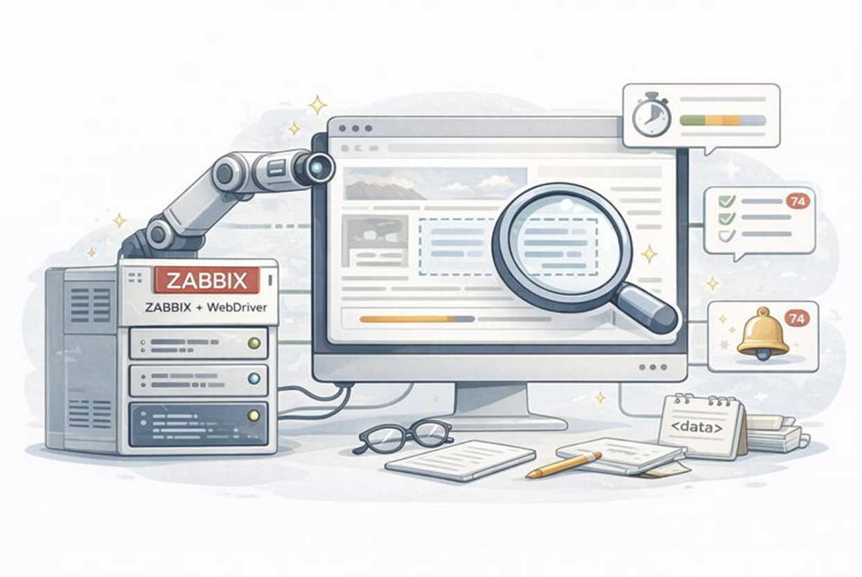 자빅스 브라우저 아이템을 활용한 모니터링 방식