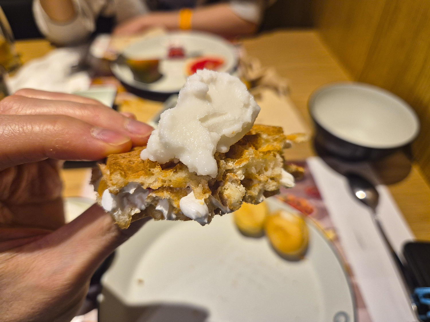 와플 만들어 먹기 3