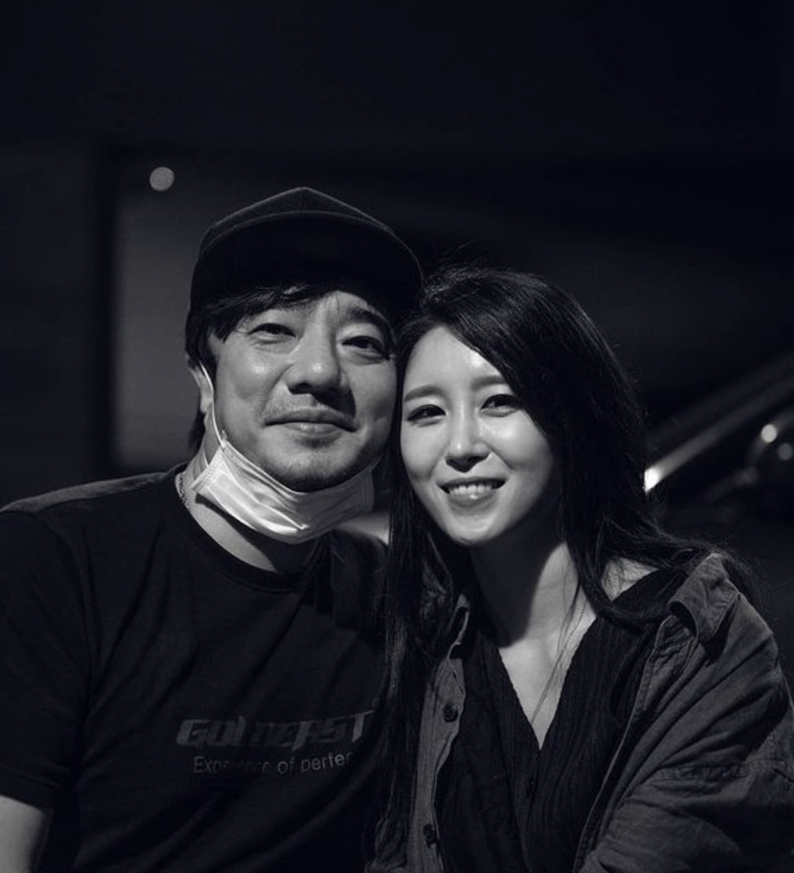 배기성과 아내 이은비 부부 모습