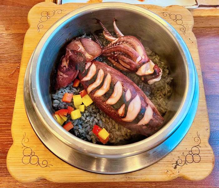 김창옥 화덕 생선구이 오징어 먹물 솥밥 영양솥밥 통갈치조림 화덕 생선구이 강릉 세인트존스 호텔 맛집