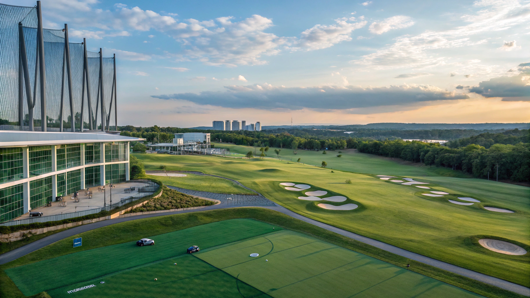 대규모 골프 연습장