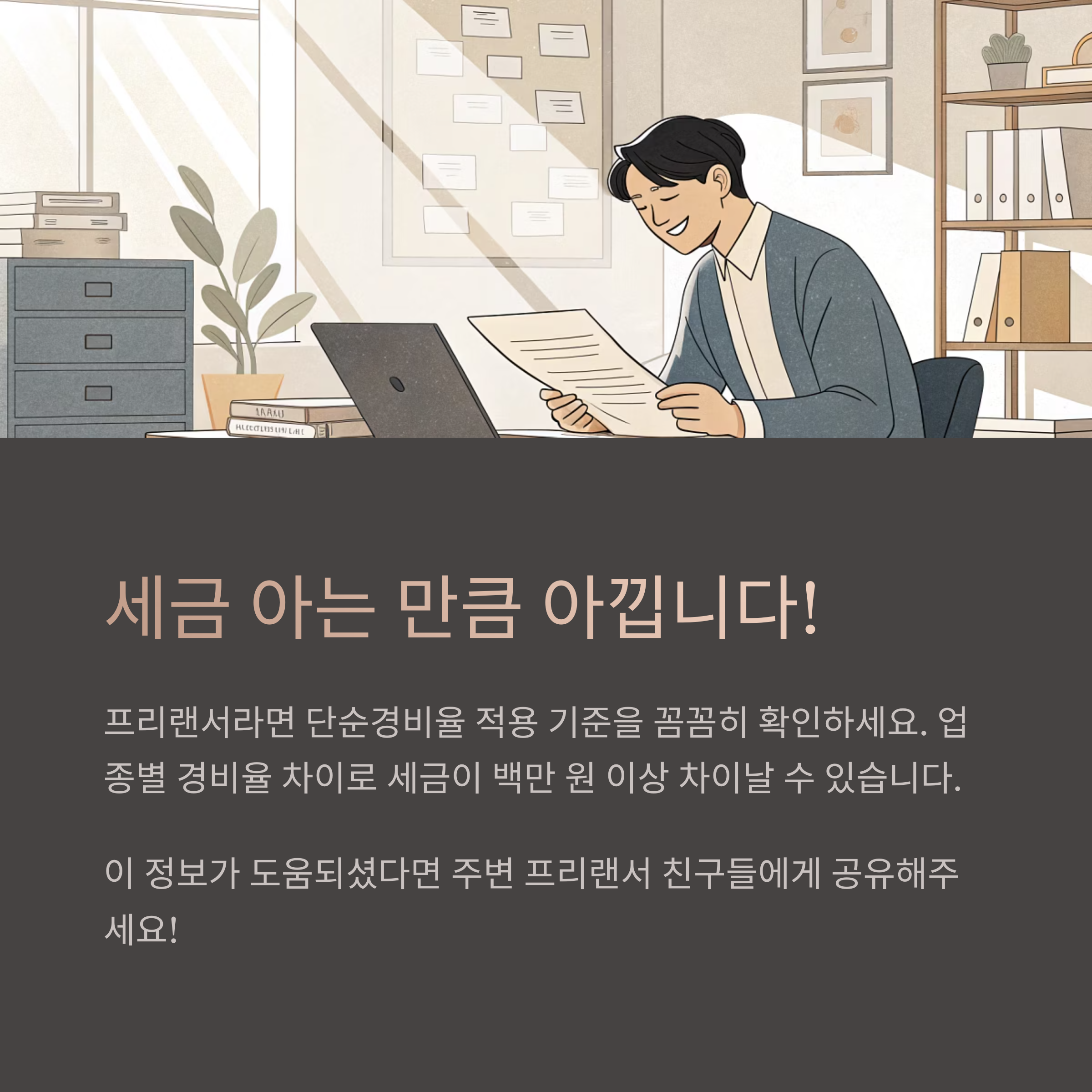 아는 만큼 아낍니다.