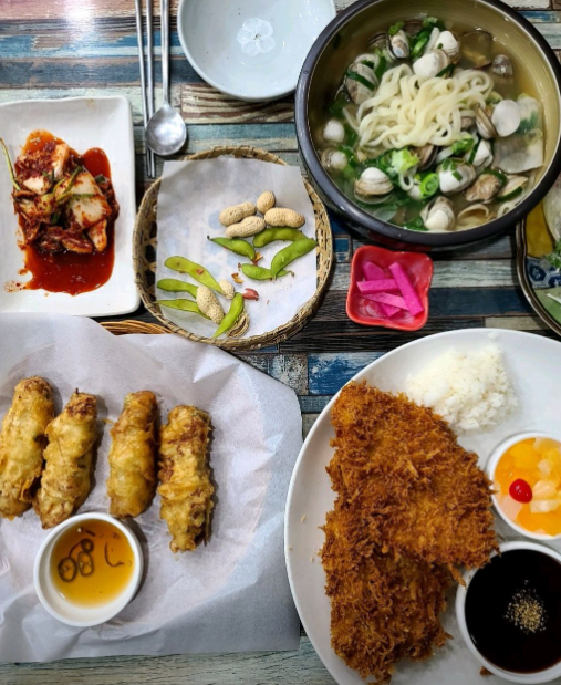 태양칼국수 대표 메뉴