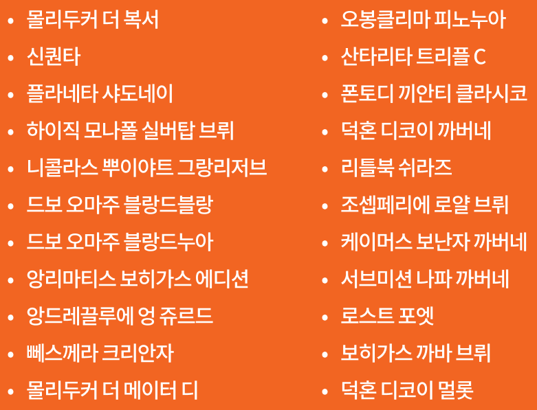 세븐일레븐 9월 현장 20%할인 와인 행사