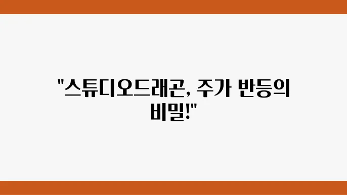 스튜디오드래곤의 시장 전망