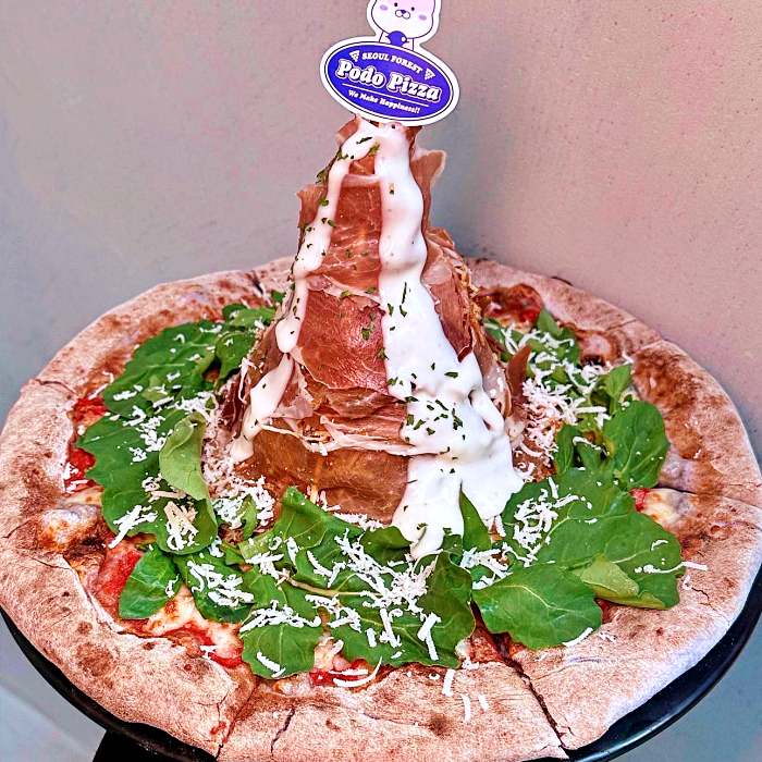 성수, 서울숲, 뚝섬 맛집 수제버거, 폭포 치즈 토핑, 탑 뉴욕 치즈 타워 피자