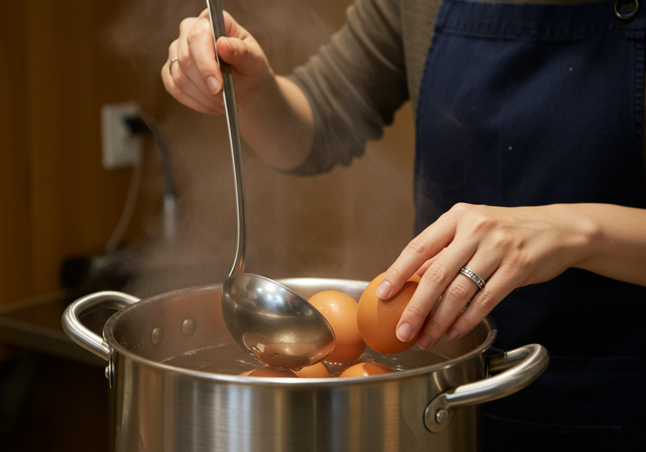 껍질 잘 까지는 계란 반숙 제대로 만드는 법