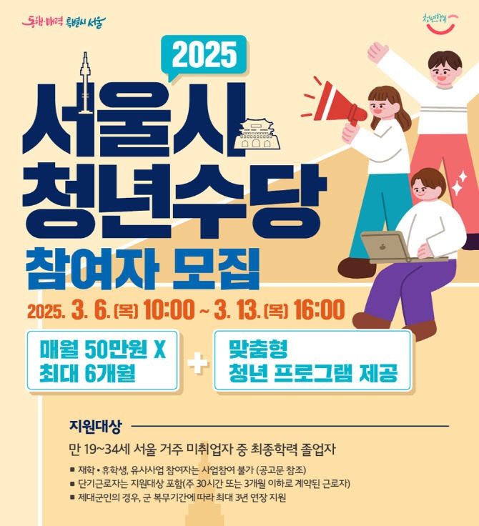 출처 : 서울시 청년수당