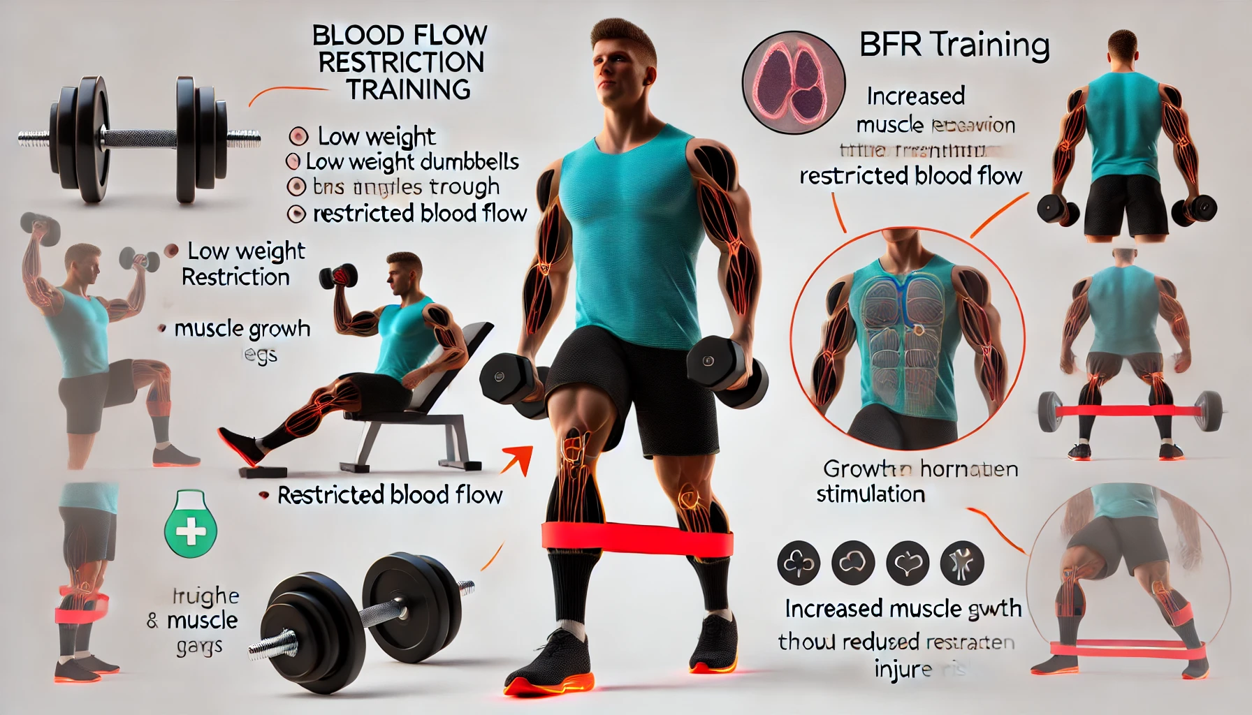 혈류 제한(BFR) 훈련이 근육 성장에 미치는 영향