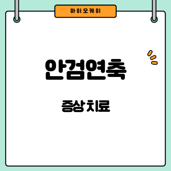 안검연축증상