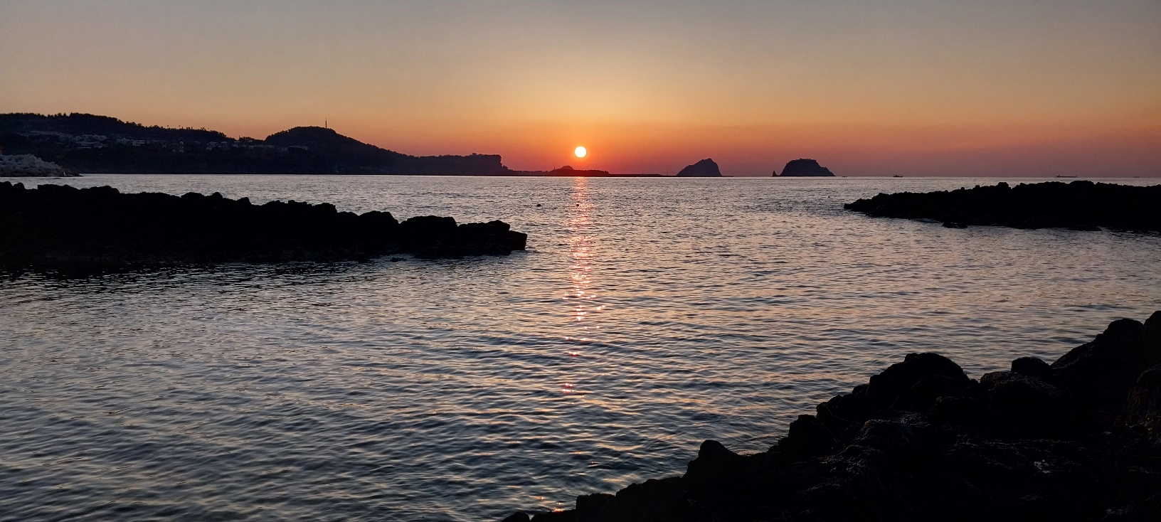 제주 서귀포 법환바다 일출