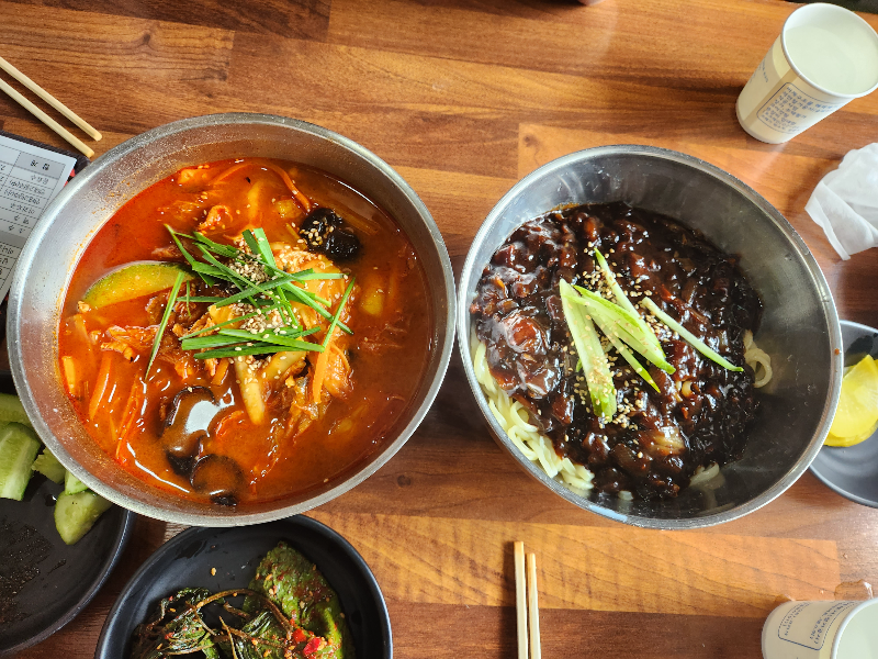 동해 대진해수욕장 맛집 칼뽕