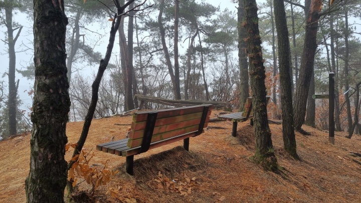 천보산맥 등산로