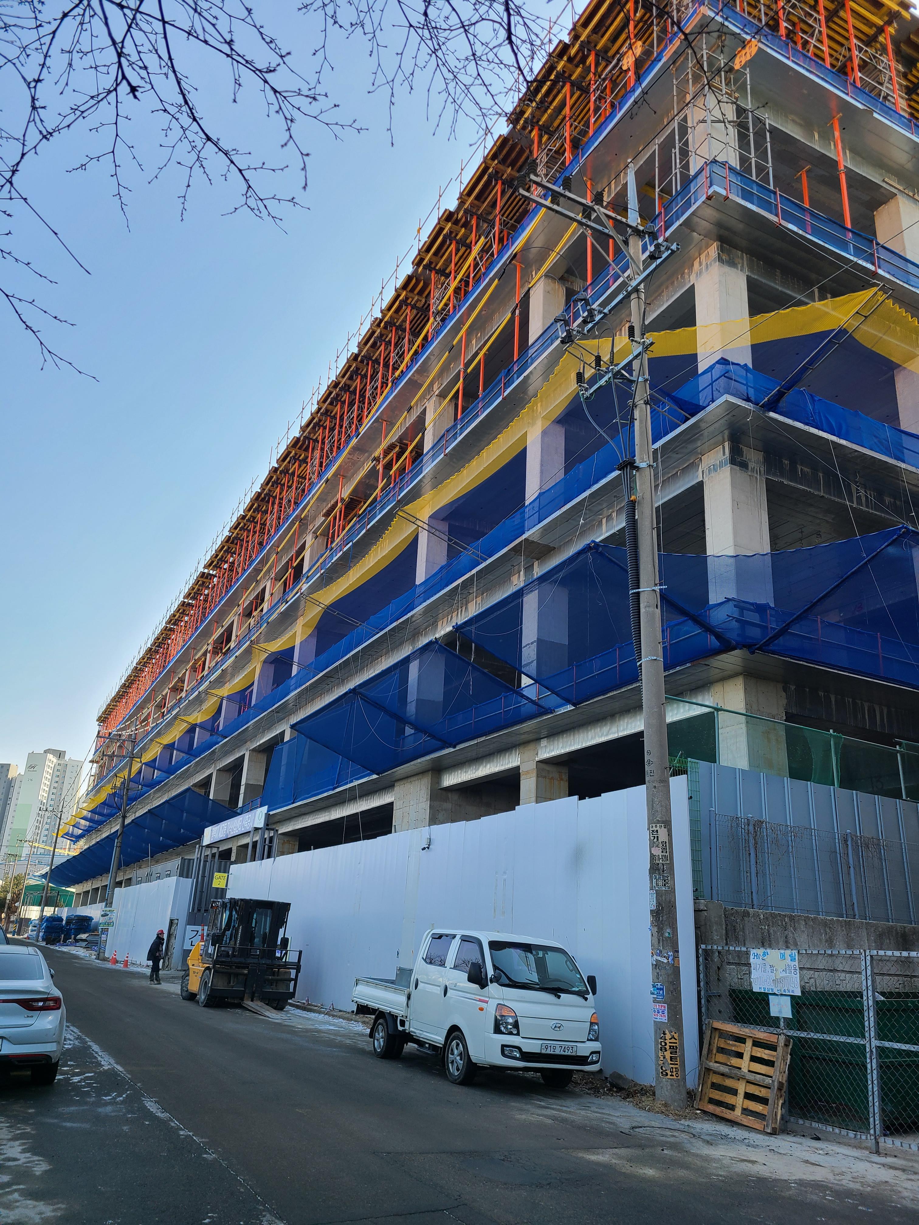 센트럴타워 공사현장11