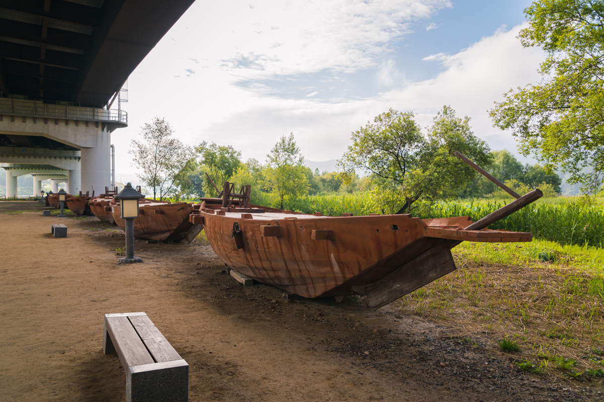배다리에 쓰인 배