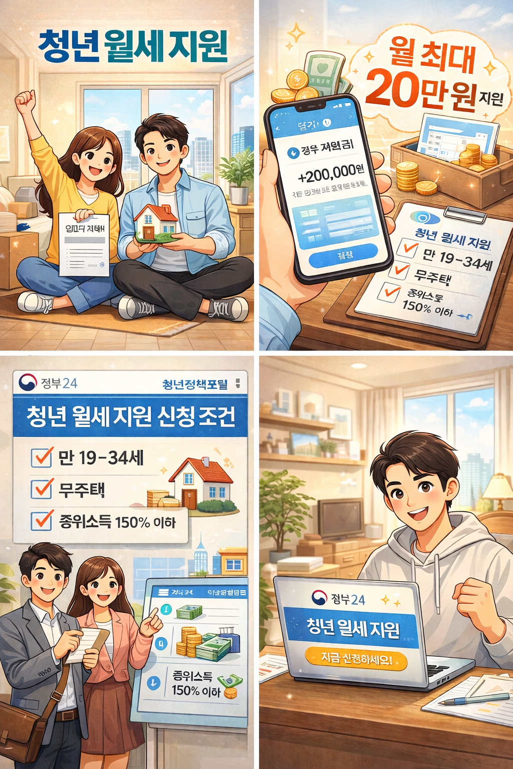 2026 청년 월세 지원 조건 총정리
