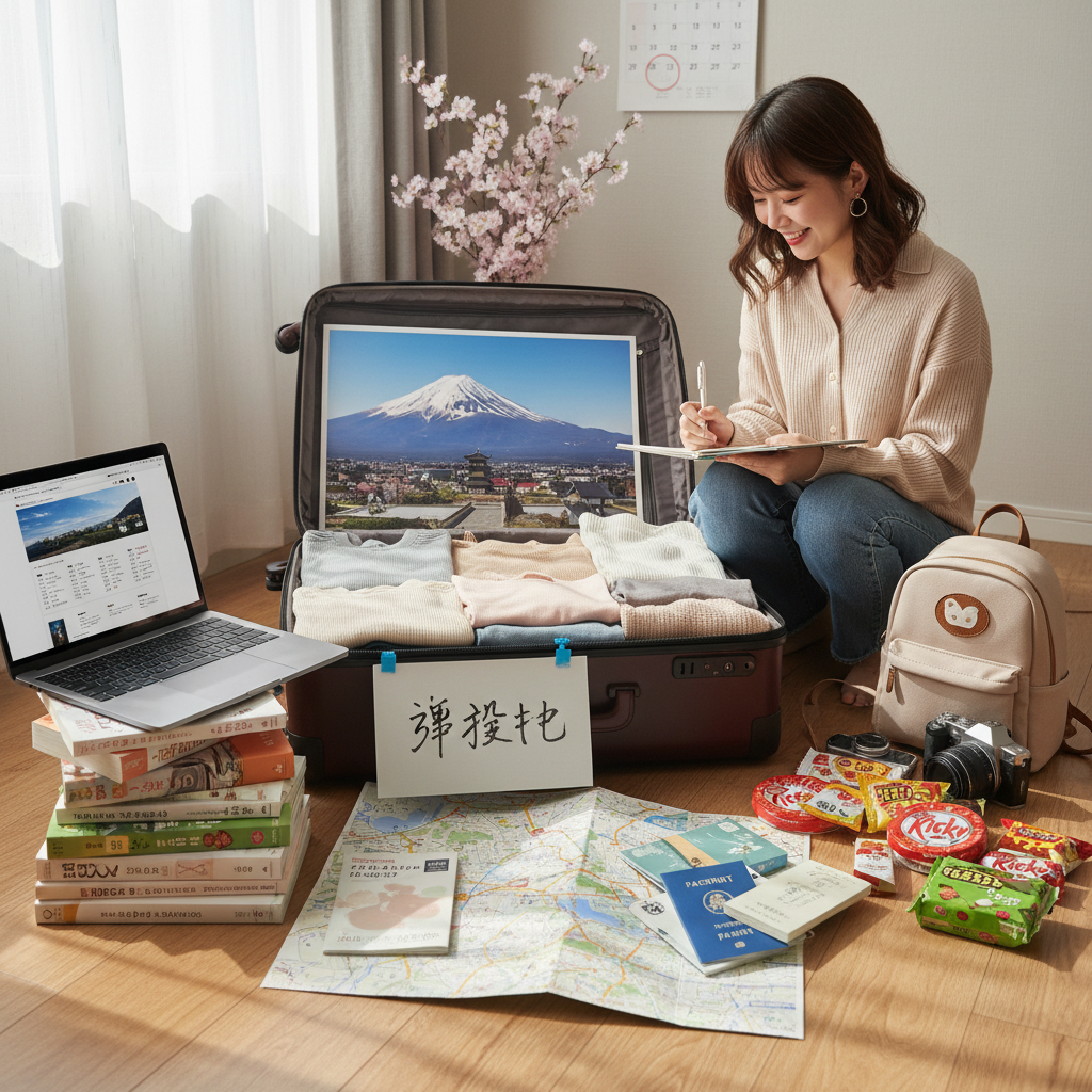 일본 여행 준비물