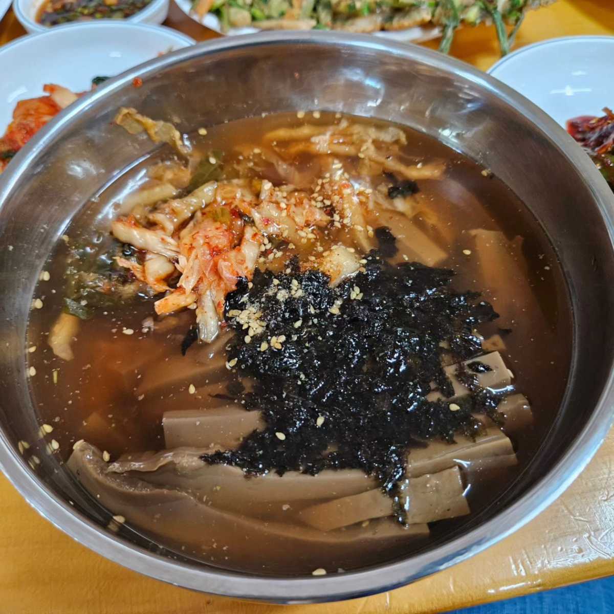 백반 맛집 TOP 5 (연산시장도토리묵)