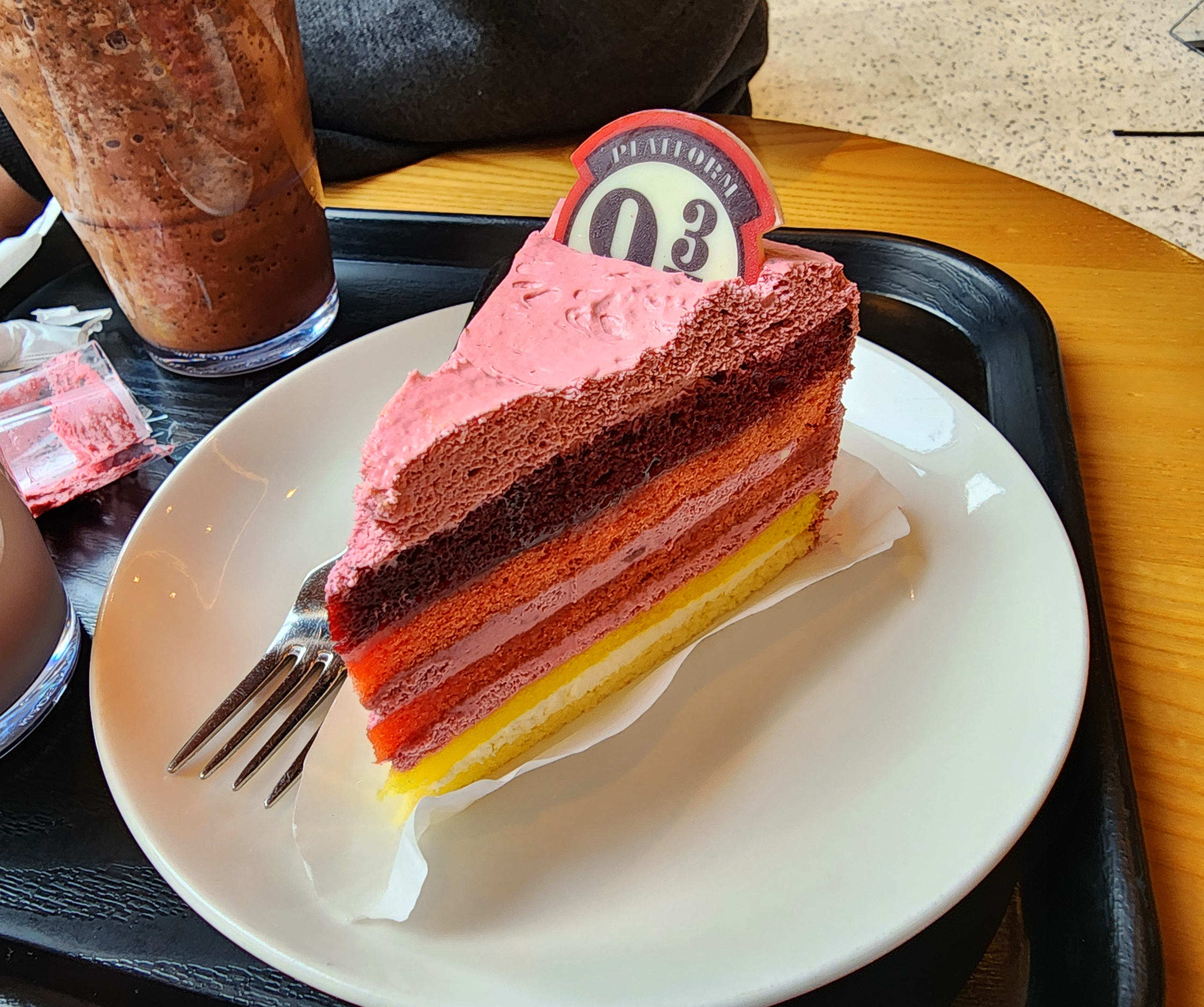 스타벅스승강장케이크