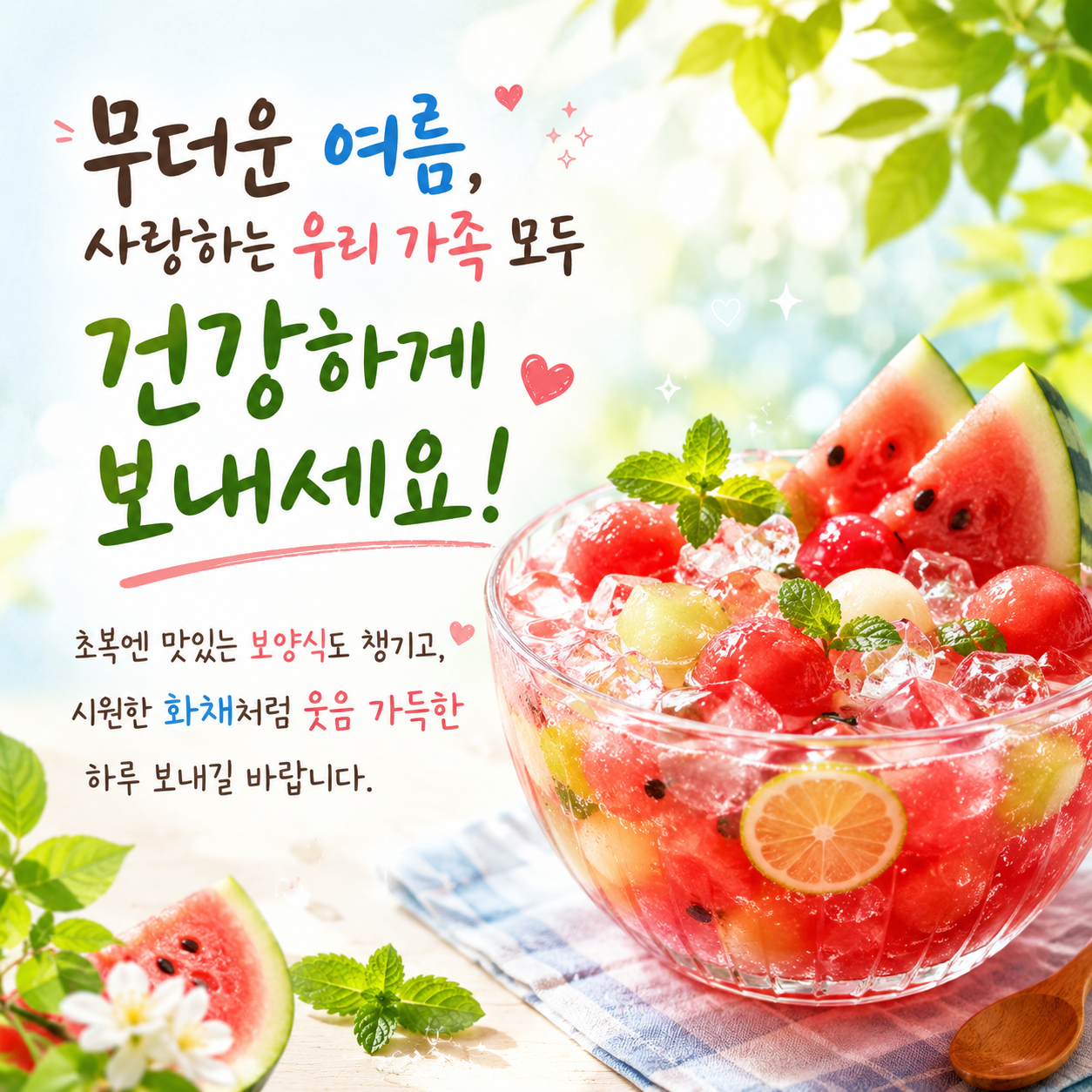 초복 이미지 사진 인사말