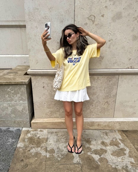 밝은 컬러 코디 꿀팁