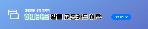 알뜰교통카드 체크카드