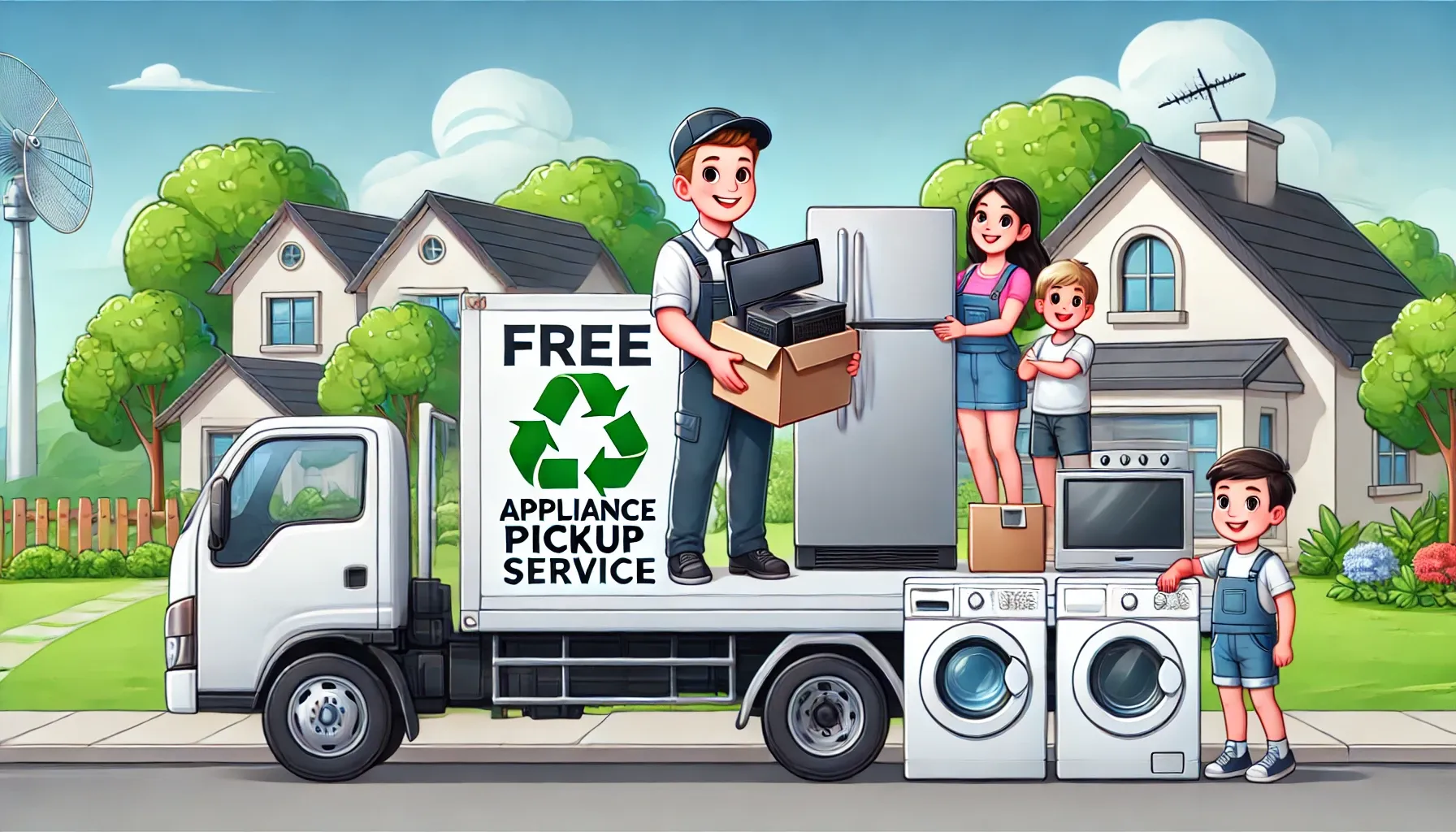 폐가전제품 무상방문수거 서비스 신청 방법