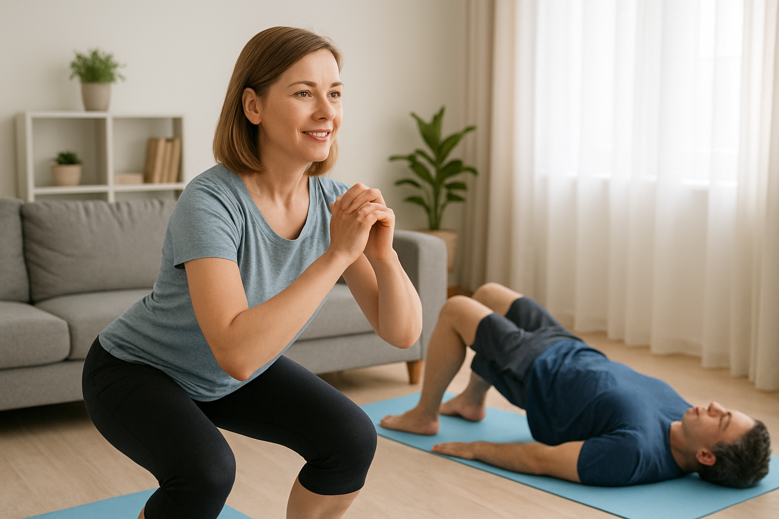 아령없이도 탄탄 전신 맨몸 홈트