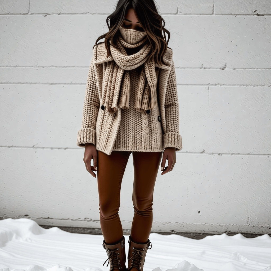 겨울 온도별 옷차림