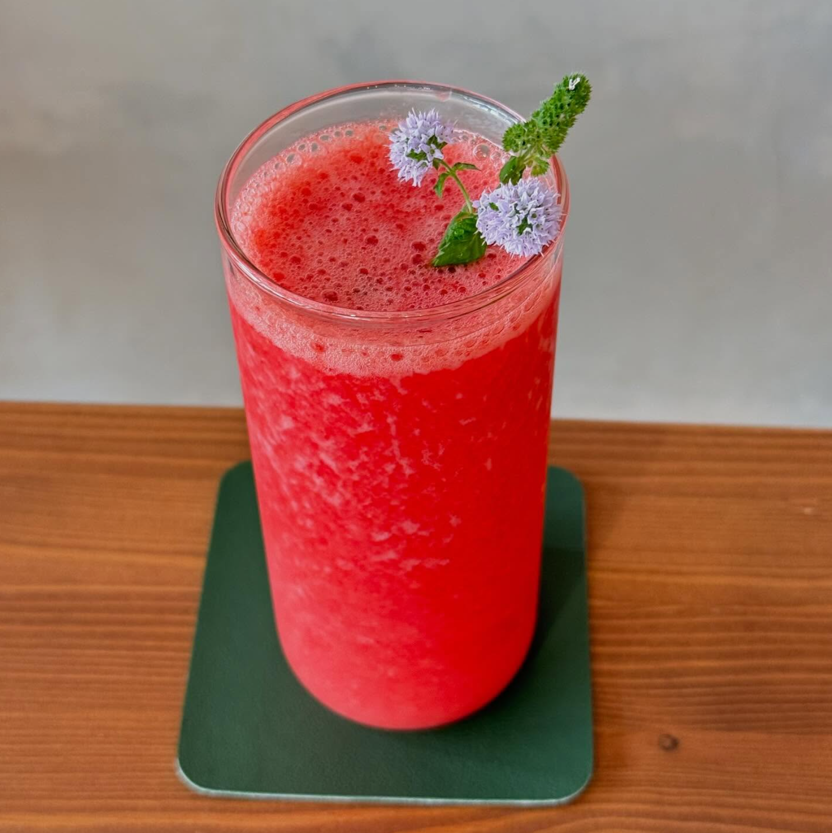 내 맘대로 대표 메뉴 딸기 쥬스