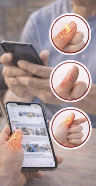 게임, 스크롤이 만든 손가락 피로...증상은? 관련 사진