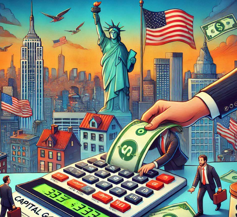 해외주식-양도소득세-신고-및-세금-아끼는-방법-미국풍경그림