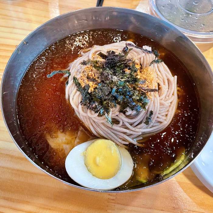 식객 허영만 백반기행 안재모 편 물 막국수 비빔막국수 들기름막국수 온면 돈가스 고양 원당 맛집 소개