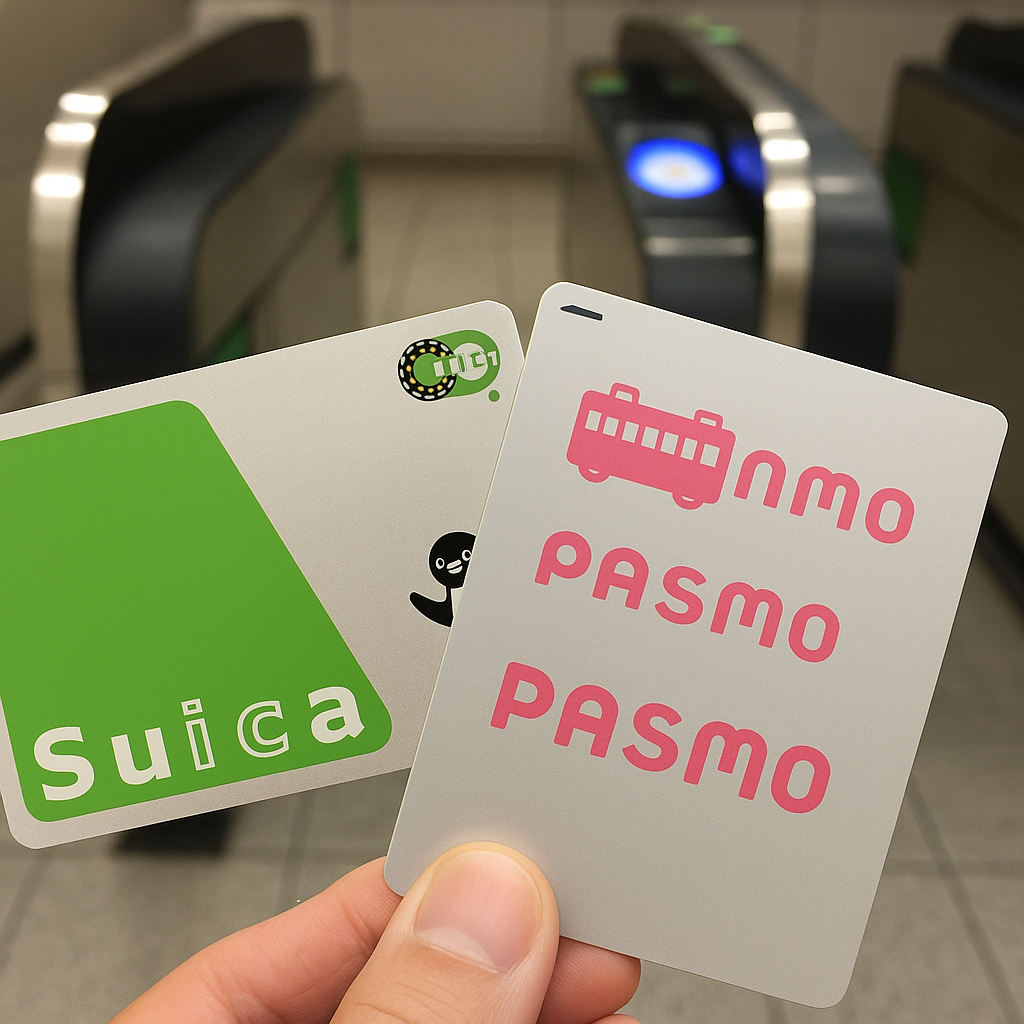 스이카, 파스모,교통카드