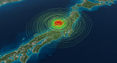 일본 군발지진