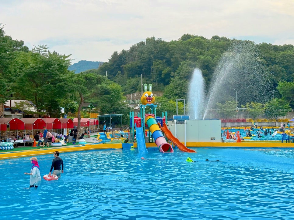 취사가능 수영장 신흥레저타운