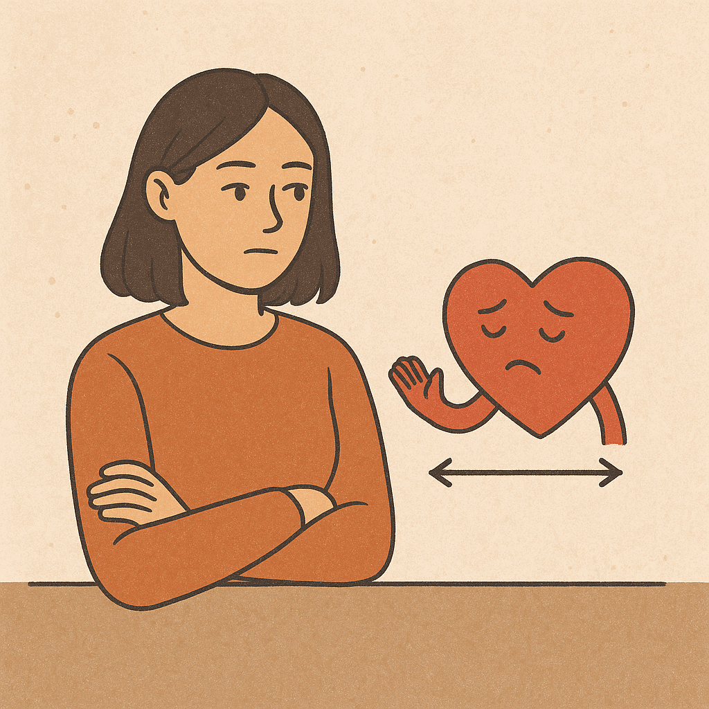 감정과 거리두기 이미지