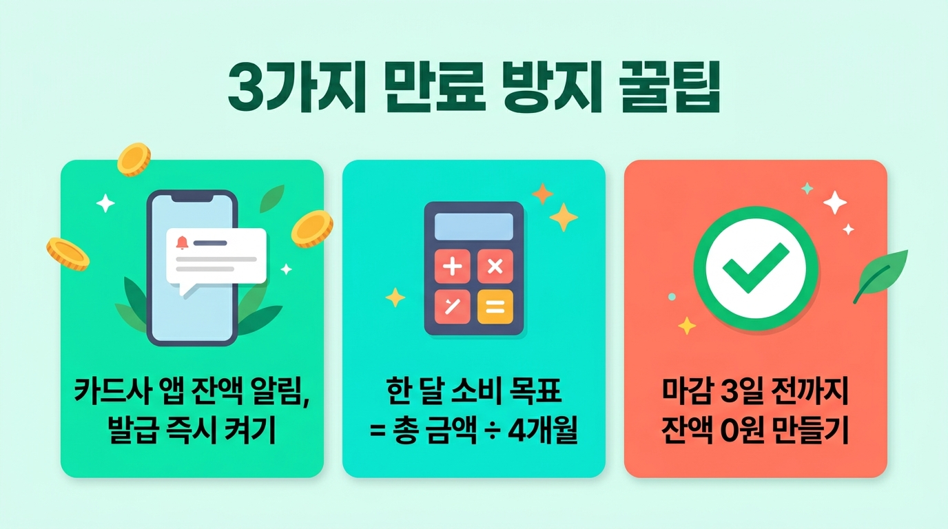 민생지원금 잔액을 남기지 않는 꿀팁