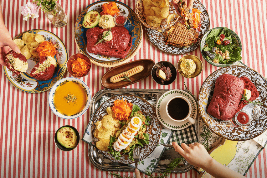가로수 길 맛집 " 모스가든 " 음식 사진