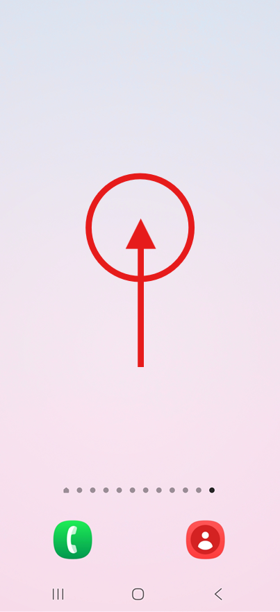 방법 1: 홈 화면 꾹 눌러서 메뉴 열기