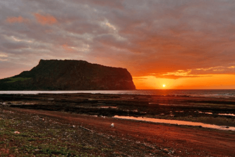 성산일출봉-일출