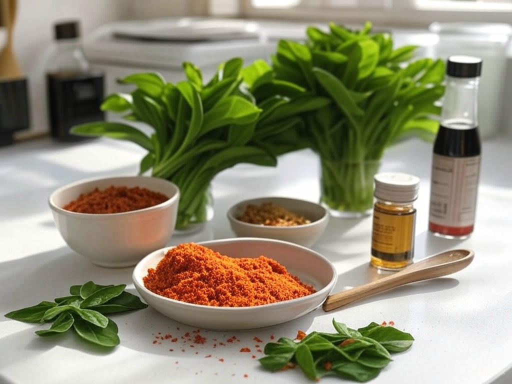 두릅 무침 재료