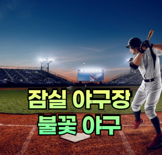 잠실 야구장 불꽃 야구 완전 정복