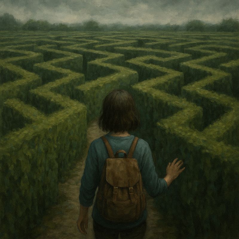 미로 속을 헤매는 꿈 – 방향 잃은 감정
