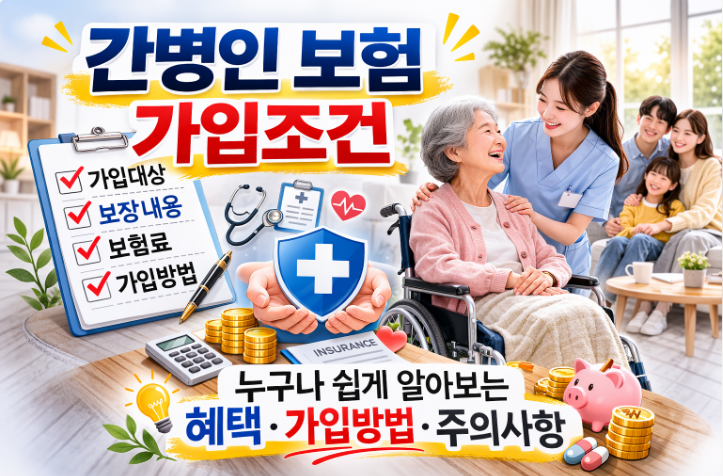 간병인 보험 가입조건
