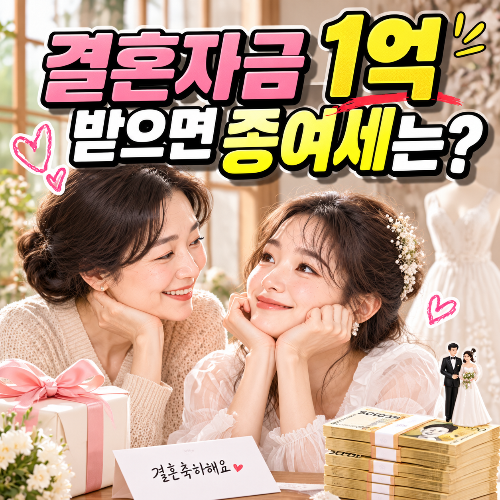 결혼자금_1억_받으면_증여세는?